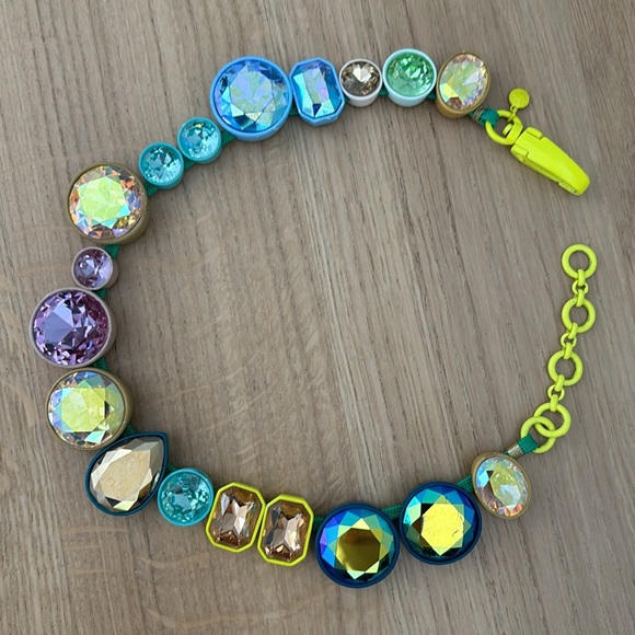 J Crew Multi Jumbo Brûlée Necklace - Picture 5 of 13